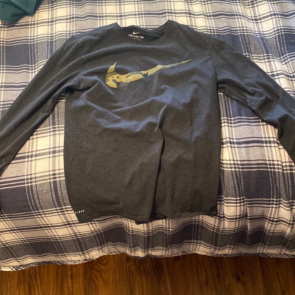 Nike long sleeve cotton T shirt